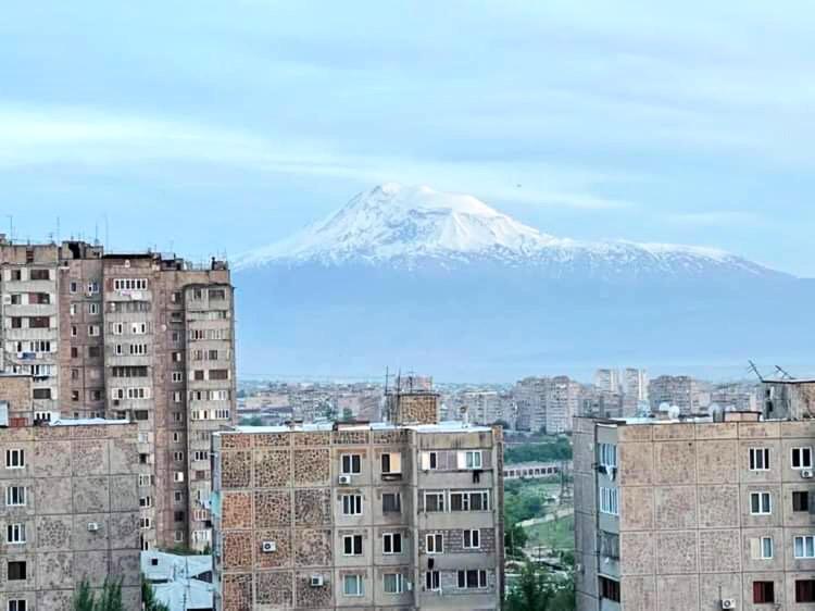 Евродвушка В Glendale Hills В Центре,С Видом На Арарат Jerevan Buitenkant foto